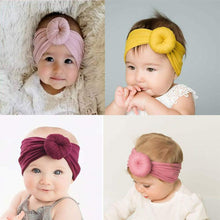 Load image into Gallery viewer, 15Pcs Turban Bow Soft Wide Nylon Hairband - yourhealthandfitnessshop
