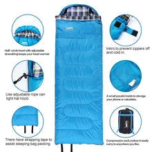 Load image into Gallery viewer, Desert Fox Soft Flannel Sleeping Bags with Pillow &amp; Sack
