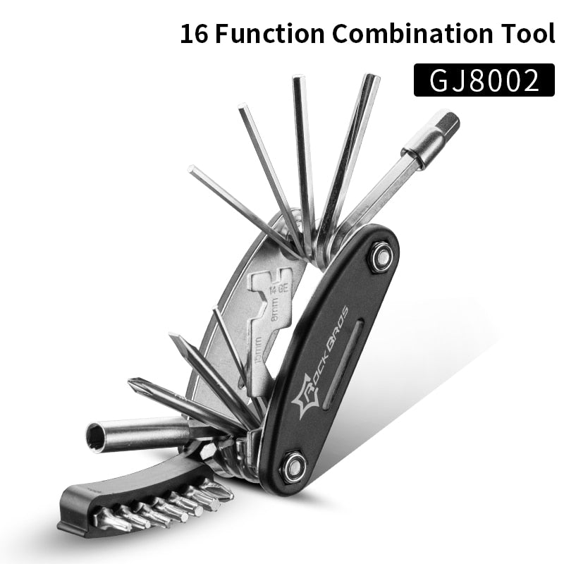 16 in 1 Hex Spoke Wrench/Screwdriver Bicycle Tool