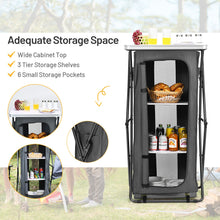 Load image into Gallery viewer, Folding Pop-Up Cupboard Compact Camping Storage Cabinet w/ Bag X-Large Size - yourhealthandfitnessshop
