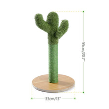 Load image into Gallery viewer, Cute Cactus or Mushroom Scratching post with Ball
