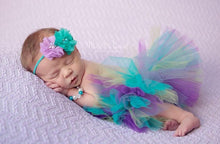 Load image into Gallery viewer, Cute Baby Tulle Tutu Skirt with Flower Headband
