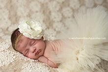 Load image into Gallery viewer, Cute Baby Tulle Tutu Skirt with Flower Headband
