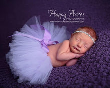 Load image into Gallery viewer, Cute Baby Tulle Tutu Skirt with Flower Headband
