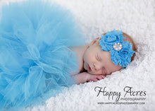 Load image into Gallery viewer, Cute Baby Tulle Tutu Skirt with Flower Headband
