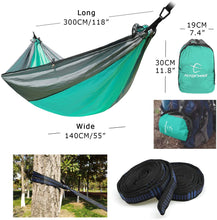 Load image into Gallery viewer, 1-2 Person Outdoor Mosquito Net Parachute Hammock - yourhealthandfitnessshop
