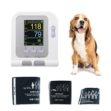 Load image into Gallery viewer, Digital Veterinary Blood Pressure Monitor NIBP with Cuffs
