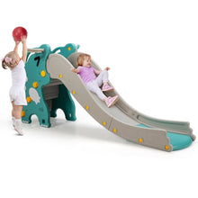 Load image into Gallery viewer, Kids Climber Slide Play Set w/Basketball Hoop &amp; Toss Toy - yourhealthandfitnessshop
