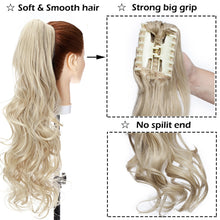 Load image into Gallery viewer, 12-26inch Claw Clip On Synthetic Ponytail Hair Extension - yourhealthandfitnessshop
