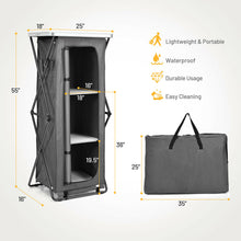 Load image into Gallery viewer, Folding Pop-Up Cupboard Compact Camping Storage Cabinet w/ Bag X-Large Size - yourhealthandfitnessshop
