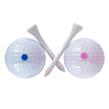 Load image into Gallery viewer, Gender Reveal Golf Ball With Tee Blue &amp; Pink - yourhealthandfitnessshop
