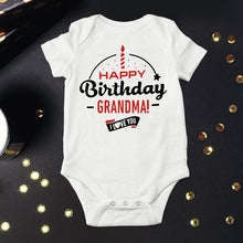 Load image into Gallery viewer, Happy Birthday Baby Romper
