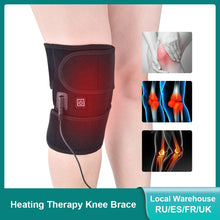 Load image into Gallery viewer, Physiotherapy Heating Knee Support Brace - yourhealthandfitnessshop
