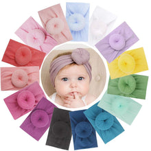 Load image into Gallery viewer, 15Pcs Turban Bow Soft Wide Nylon Hairband - yourhealthandfitnessshop
