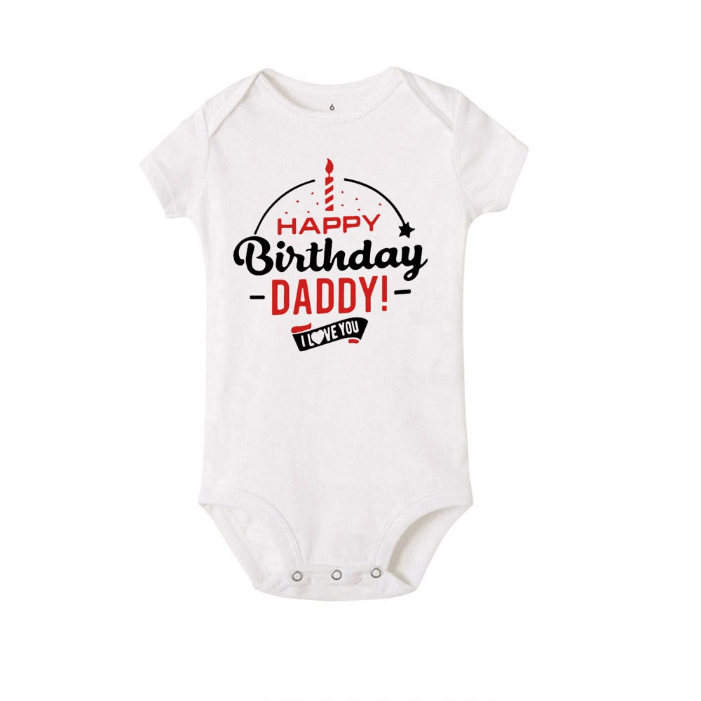 Happy Birthday Baby Romper