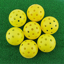 Load image into Gallery viewer, 12pcs Pack Durable Outdoor Pickleball Balls 40 Holes - yourhealthandfitnessshop
