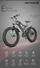 Load image into Gallery viewer, Ebike 750W Motor 48V 15Ah Battery 26Inch 4.0 Fat Tire Bicycle - yourhealthandfitnessshop
