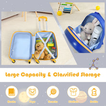 Load image into Gallery viewer, 2PC Kids Carry On Luggage Set, Backpack &amp; Rolling Suitcase for Travel - yourhealthandfitnessshop
