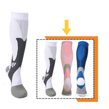 Load image into Gallery viewer, 3 Pairs Compression Socks Medical Nursing Sport Stockings - yourhealthandfitnessshop
