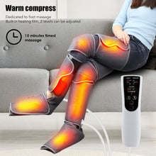 Load image into Gallery viewer, Foot Leg massager air pressure promotes blood circulation, muscle relaxation, lymphatic drainage - yourhealthandfitnessshop
