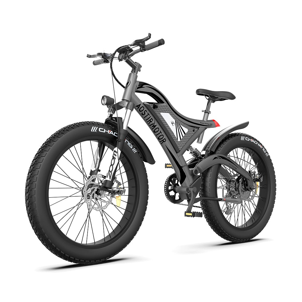 Ebike 750W Motor 48V 15Ah Battery 26Inch 4.0 Fat Tire Bicycle - yourhealthandfitnessshop