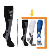 Load image into Gallery viewer, 3 Pairs Compression Socks Medical Nursing Sport Stockings - yourhealthandfitnessshop
