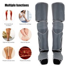 Load image into Gallery viewer, Foot Leg massager air pressure promotes blood circulation, muscle relaxation, lymphatic drainage - yourhealthandfitnessshop
