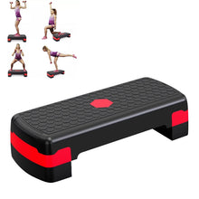 Load image into Gallery viewer, Adjustable Non-slip Yoga Pedal Fitness Stepper - yourhealthandfitnessshop
