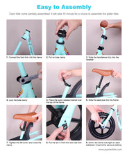 Load image into Gallery viewer, 10 or 12 Inch Ultralight Balance Bike
