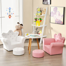 Load image into Gallery viewer, Kids Armrest Chair w/ Ottoman
