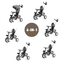 Load image into Gallery viewer, 6-In-1 Kids Baby Stroller Tricycle Detachable Learning Bike w/ Canopy - yourhealthandfitnessshop
