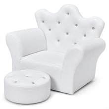 Load image into Gallery viewer, Kids Armrest Chair w/ Ottoman
