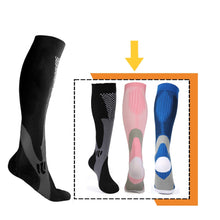 Load image into Gallery viewer, 3 Pairs Compression Socks Medical Nursing Sport Stockings - yourhealthandfitnessshop
