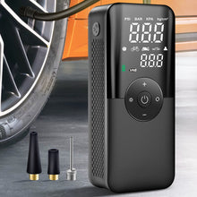 Load image into Gallery viewer, Portable Rechargeable Air Pump Tire Inflator, Compressor, Digital &amp; Cordless
