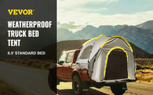 Load image into Gallery viewer, 5-8 FT Waterproof Truck Tent for Full/Mid Size Truck, 2-Person Sleeping Capacity - yourhealthandfitnessshop
